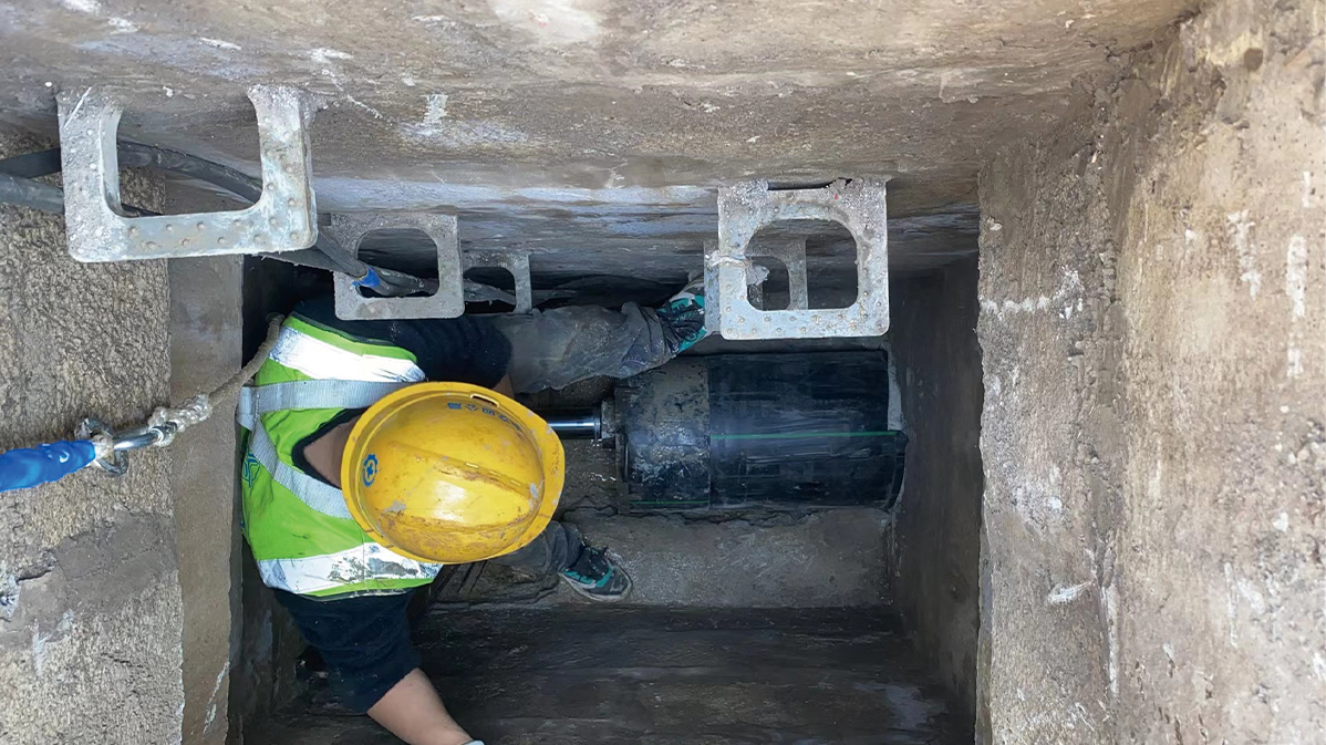 石嘴山HDPE短管内衬法